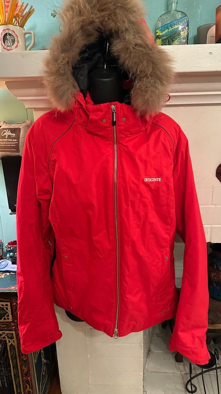 VINTAGE DESCENTE TITAN THERMO SKI JACKET JAPANESE SKIWEAR D9-9627 SIZE XL